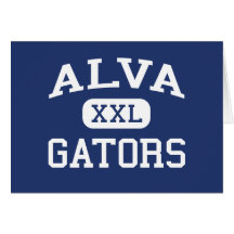 Collège Alva la Floride d'Alva d'alligators d'Alva Carte