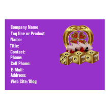 College Business Card Template