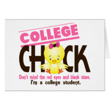 College Chick 2 Card