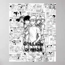 College Comic Poster 1