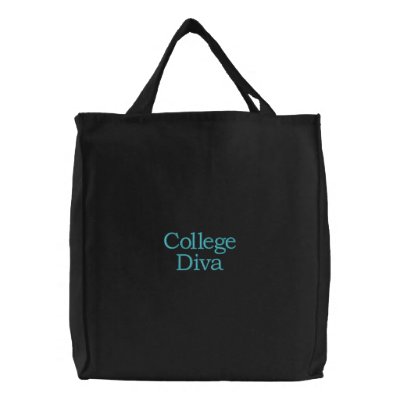 College Diva Canvas Bag by AmericasNextTopMommy