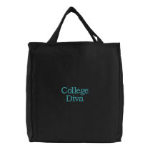 College Diva Canvas Bag