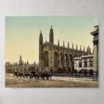 College du Roi, cru Photoch de Cambridge, Angleter Posters