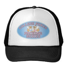 College Foxes Logo Hats