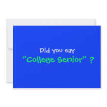 College Graduation Party invitation