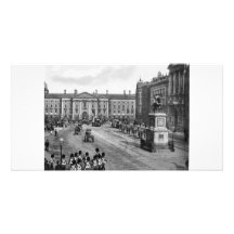 College Green & Trinity College, Dublin Ireland Photo Card