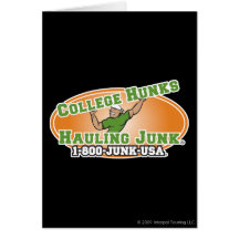 College Hunks Hauling Junk Official Logo Card