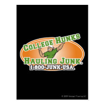 College Hunks Hauling Junk Official Logo Postcards