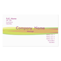 College Life  Card Business Card Template