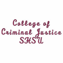College of Criminal Justice SHSU Embroidered Polo Shirt