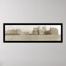 College Of New York Photo 1909 Print