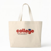 College: Reach For It Canvas Bag