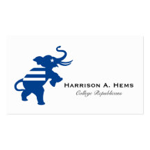 College Republicans Business Card Templates