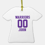 College Sports Jersey Custom Ornaments ornaments