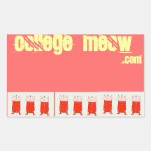 collegemeow stickers