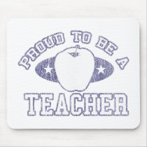 Collegiate Proud Teacher Mousepad