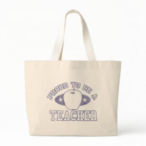 Collegiate Proud Teacher Tote Bag