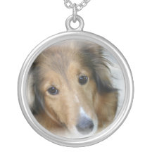 Collie Dog Necklace