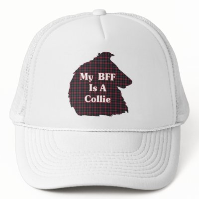 Collie Head Rough BFF Hat by DogsByDezign