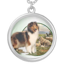 Collie Keeper of the Sheep Necklaces