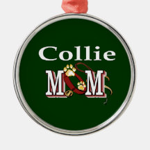 Collie Mom Gifts Christmas Tree Ornaments