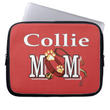 Collie Mom Gifts Laptop Computer Sleeves