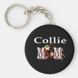 collie mom Keychain