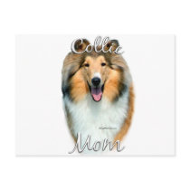 Collie (rough) Mom 2 Post Cards