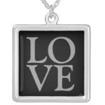 Collier d'argent sterling d'AMOUR