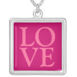 Collier d'argent sterling d'AMOUR