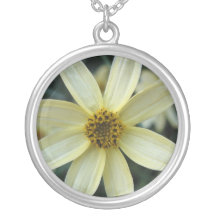 Collier d'argent sterling de Coreopsis