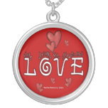 Collier de "AMOUR" par chanson bleue de plage