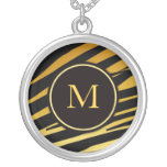Collier de monogramme de tigre
