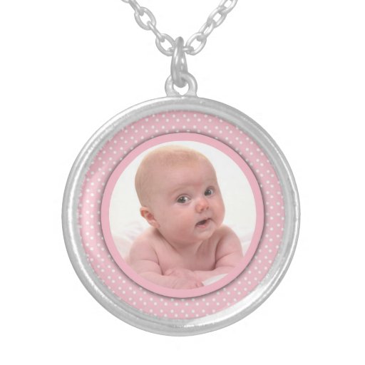 Collier de photo de bébé