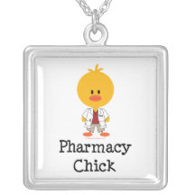 Collier de poussin de pharmacie