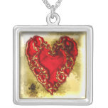 Collier gothique de coeur