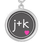 Collier initial d'amour