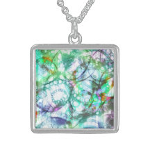 Collier pendant #35 d'art