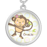 Collier personnalisé de singe