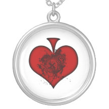 Collier rouge de pelle