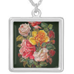 Collier victorien de roses
