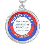 Collier vigilant médical personnalisable