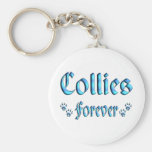 Collies Forever Key Chain