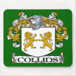 Collins Coat of Arms Mouse Pad