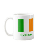 Collins Irish Flag Coffee Mug