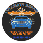 Collision Auto Repair Stickers