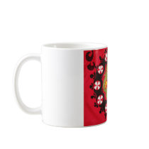 Coloful Antique Tribal  Turkish Textiles Coffee Mugs
