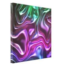 Coloful Metal Canvas Canvas Print