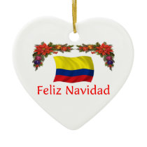 Colombia Christmas Christmas Ornament
