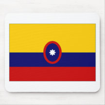 Colombia Civil Ensign Flag Mousepads